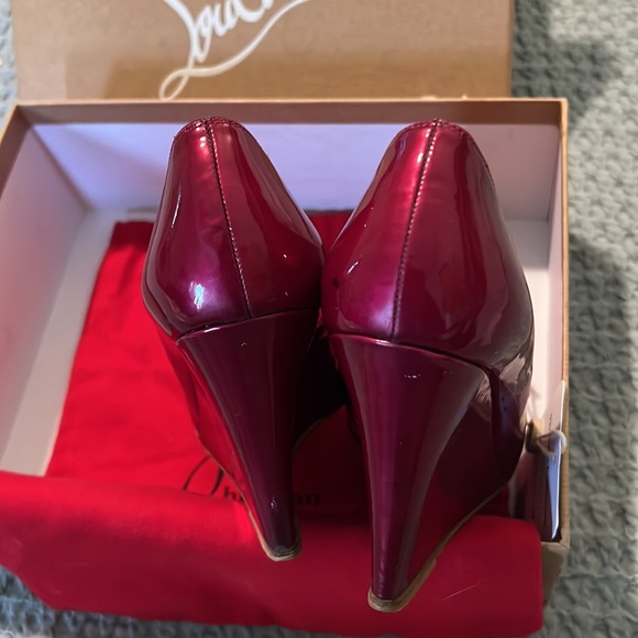 Authentic Christian Louboutin wedges - Picture 4 of 16